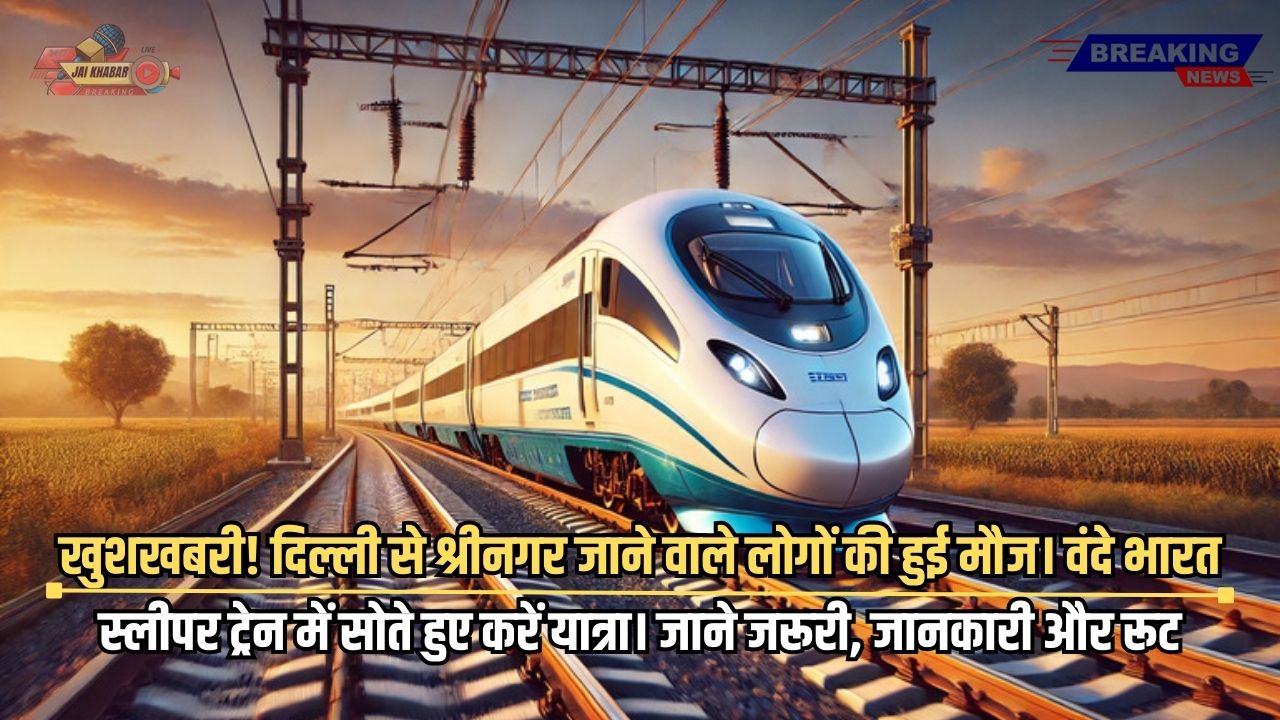 Delhi-shrinagar Vande Bharat Train: